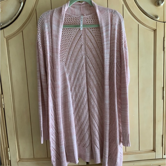 Leo and Nicole. Pink Light Cardigan - Picture 1 of 2